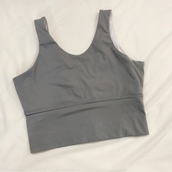 NVGTN Other - NVGTN Grey Essence Top Sports Bra Large